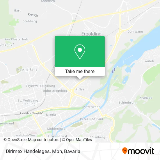 Карта Dirimex Handelsges. Mbh