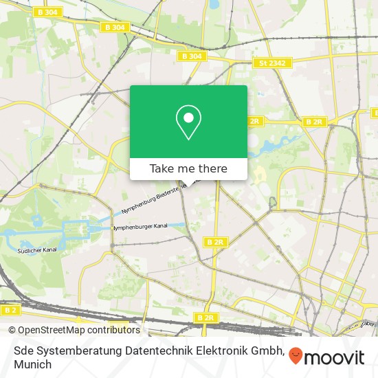 Sde Systemberatung Datentechnik Elektronik Gmbh map