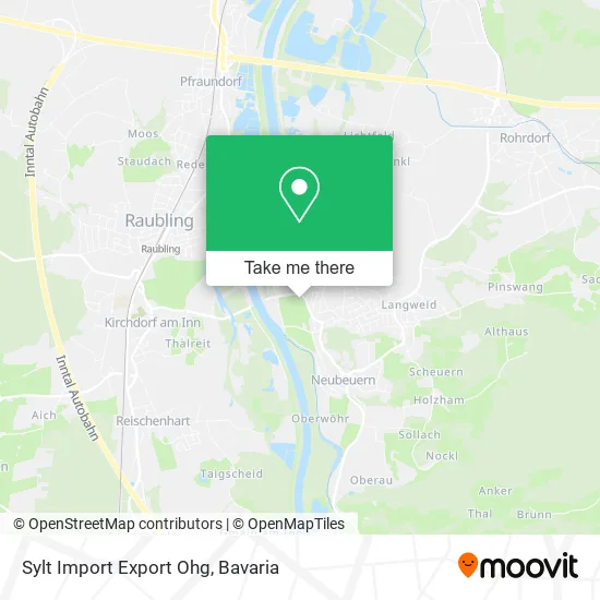 Карта Sylt Import Export Ohg