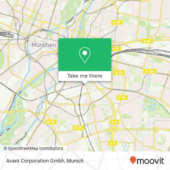 Avant Corporation Gmbh map