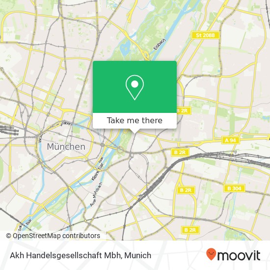 Akh Handelsgesellschaft Mbh map