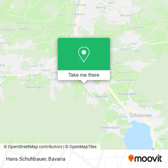 Карта Hans Schuhbauer