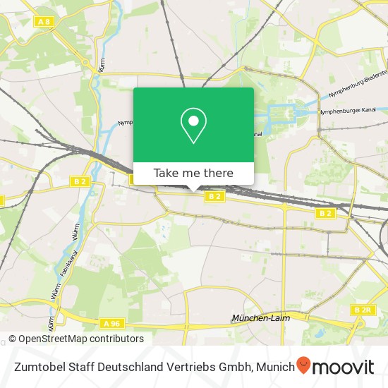 Карта Zumtobel Staff Deutschland Vertriebs Gmbh