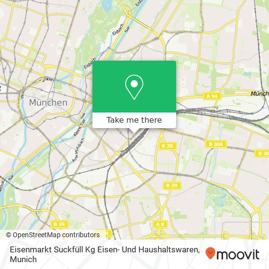 Карта Eisenmarkt Suckfüll Kg Eisen- Und Haushaltswaren