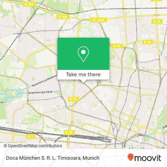 Doca München S. R. L. Timisoara map