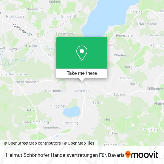 Helmut Schönhofer Handelsvertretungen Für map