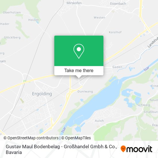 Gustav Maul Bodenbelag - Großhandel Gmbh & Co. map