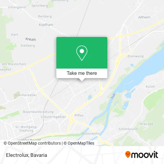 Карта Electrolux