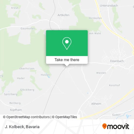 Карта J. Kolbeck