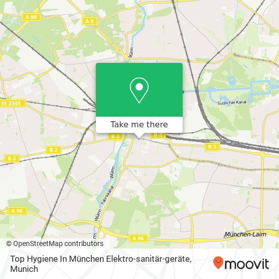 Top Hygiene In München Elektro-sanitär-geräte map