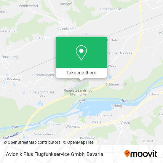 Avionik Plus Flugfunkservice Gmbh map