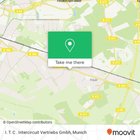 I. T. C . Intercircuit Vertriebs Gmbh map