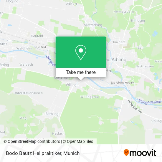 Карта Bodo Bautz Heilpraktiker