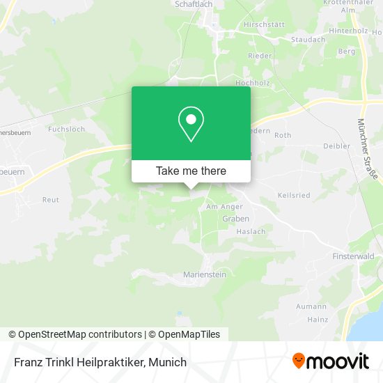 Franz Trinkl Heilpraktiker map