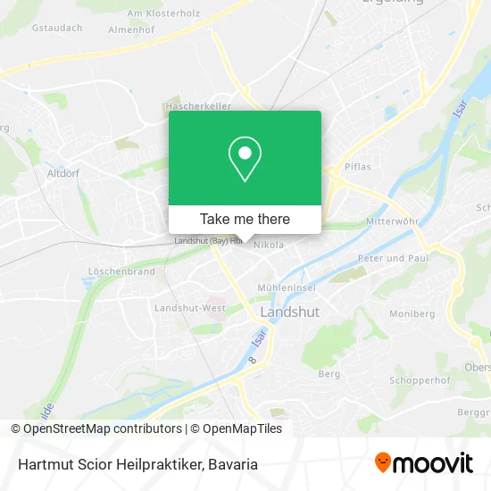 Карта Hartmut Scior Heilpraktiker