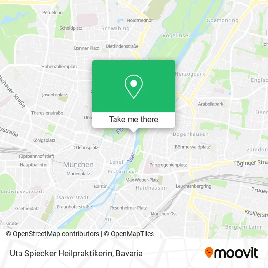 Карта Uta Spiecker Heilpraktikerin