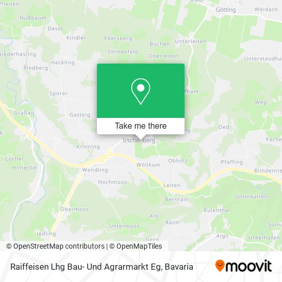 Raiffeisen Lhg Bau- Und Agrarmarkt Eg map
