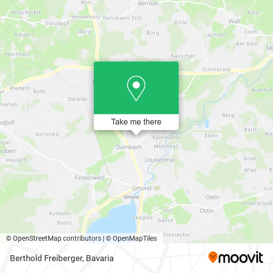 Карта Berthold Freiberger