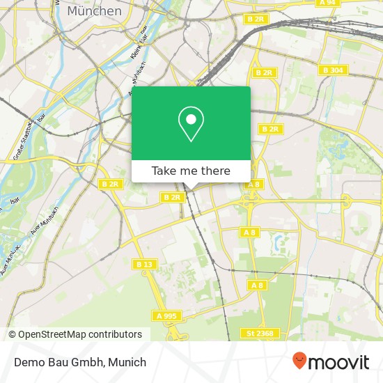 Demo Bau Gmbh map