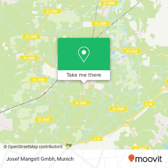 Josef Mangstl Gmbh map