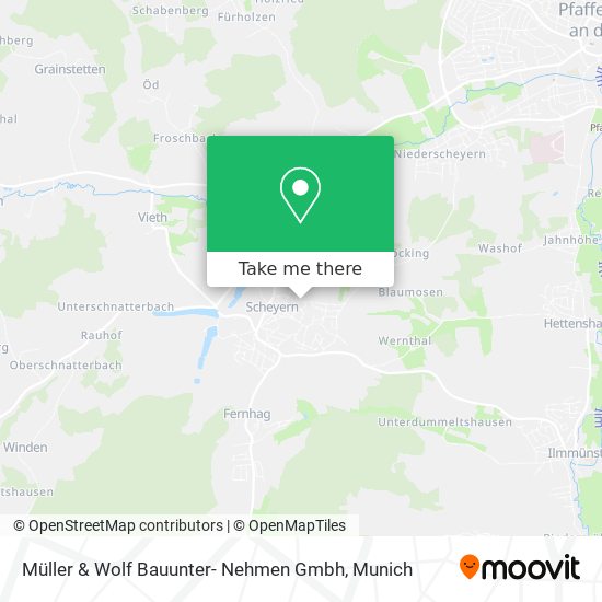 Müller & Wolf Bauunter- Nehmen Gmbh map