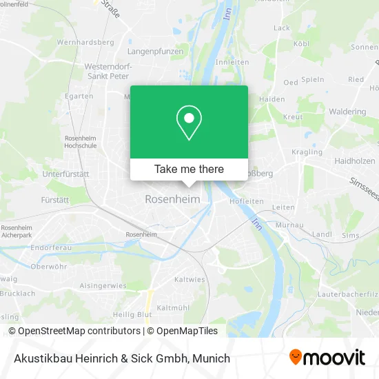 Карта Akustikbau Heinrich & Sick Gmbh