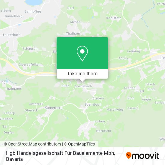 Hgb Handelsgesellschaft Für Bauelemente Mbh map