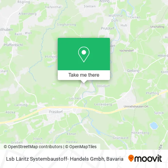 Карта Lsb Läritz Systembaustoff- Handels Gmbh