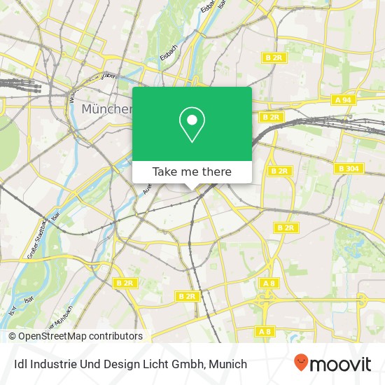 Idl Industrie Und Design Licht Gmbh map