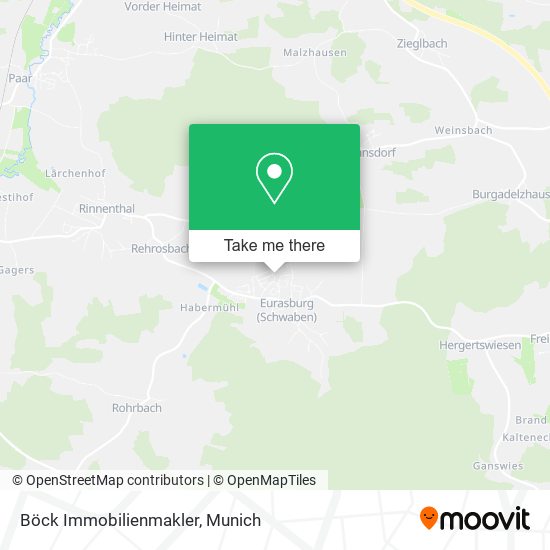 Böck Immobilienmakler map