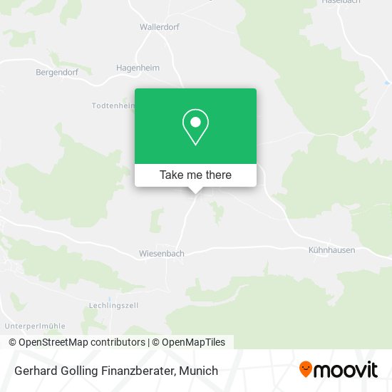 Gerhard Golling Finanzberater map