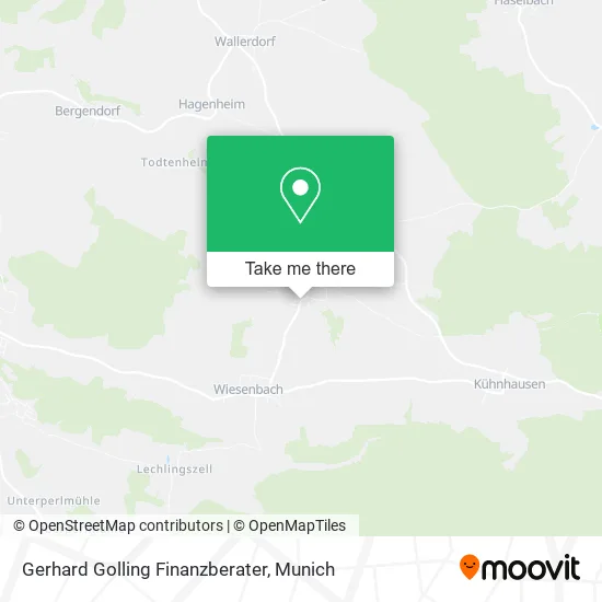 Карта Gerhard Golling Finanzberater