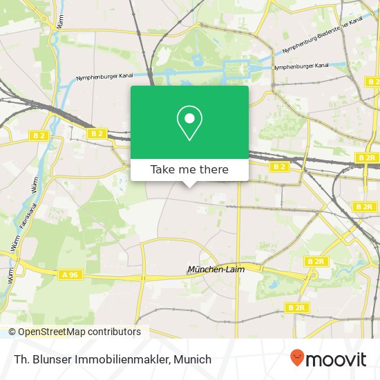 Th. Blunser Immobilienmakler map