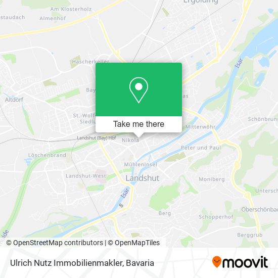 Ulrich Nutz Immobilienmakler map