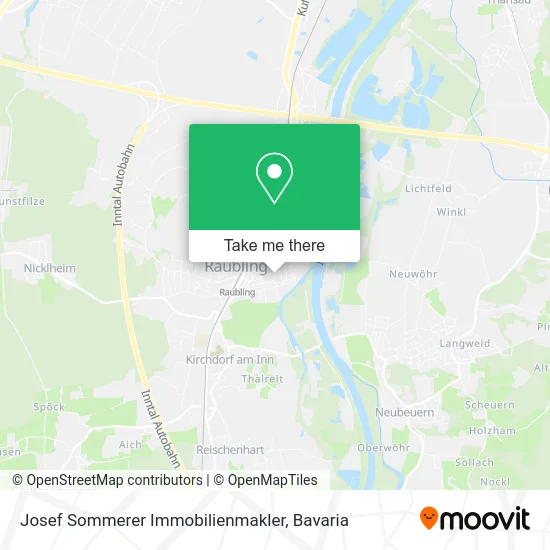Карта Josef Sommerer Immobilienmakler