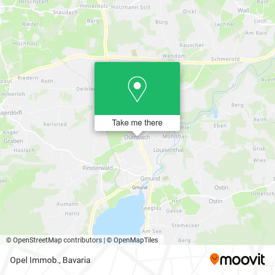 Карта Opel Immob.