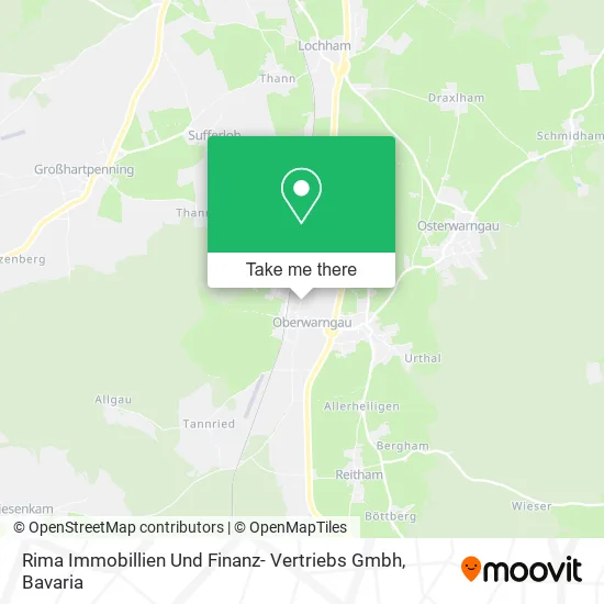 Rima Immobillien Und Finanz- Vertriebs Gmbh map