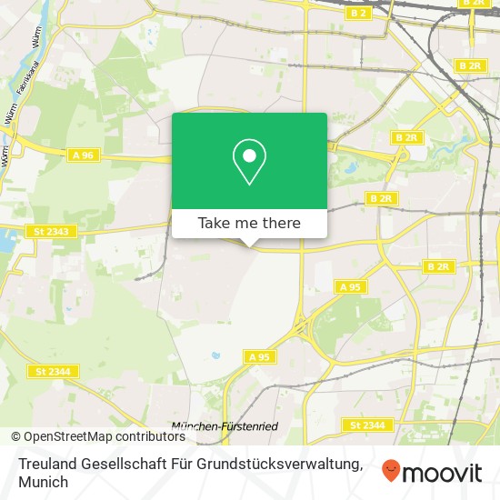 Treuland Gesellschaft Für Grundstücksverwaltung map