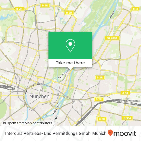 Карта Intercura Vertriebs- Und Vermittlungs Gmbh