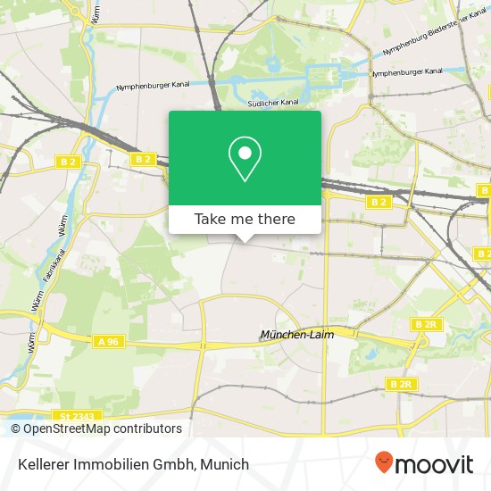 Kellerer Immobilien Gmbh map