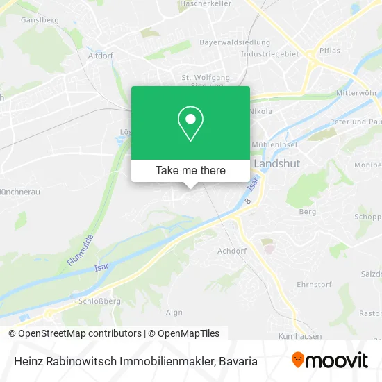 Карта Heinz Rabinowitsch Immobilienmakler