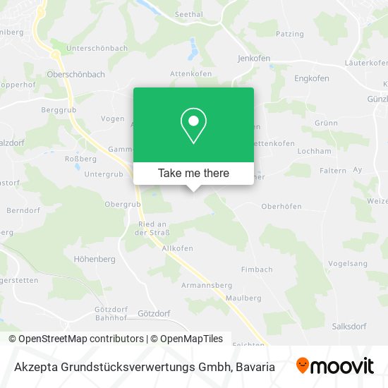 Akzepta Grundstücksverwertungs Gmbh map