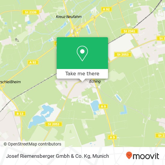 Josef Riemensberger Gmbh & Co. Kg map