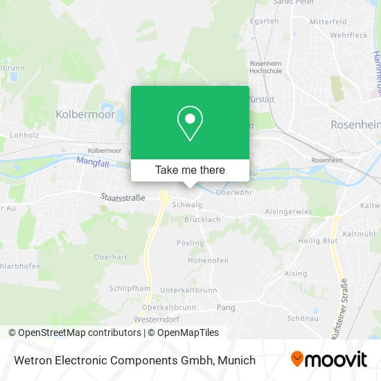 Wetron Electronic Components Gmbh map