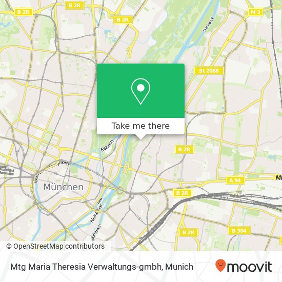 Карта Mtg Maria Theresia Verwaltungs-gmbh