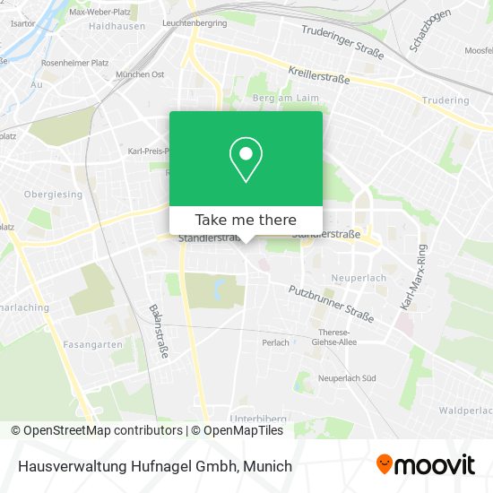 Hausverwaltung Hufnagel Gmbh map