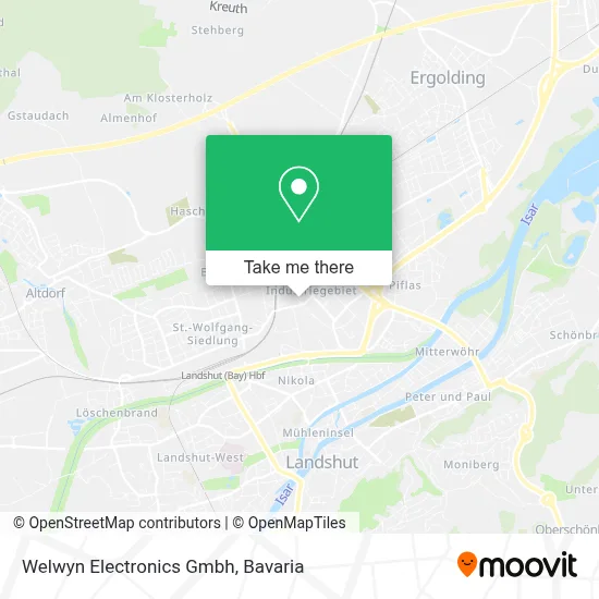 Welwyn Electronics Gmbh map