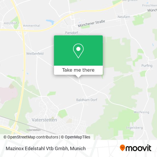 Mazinox Edelstahl Vtb Gmbh map