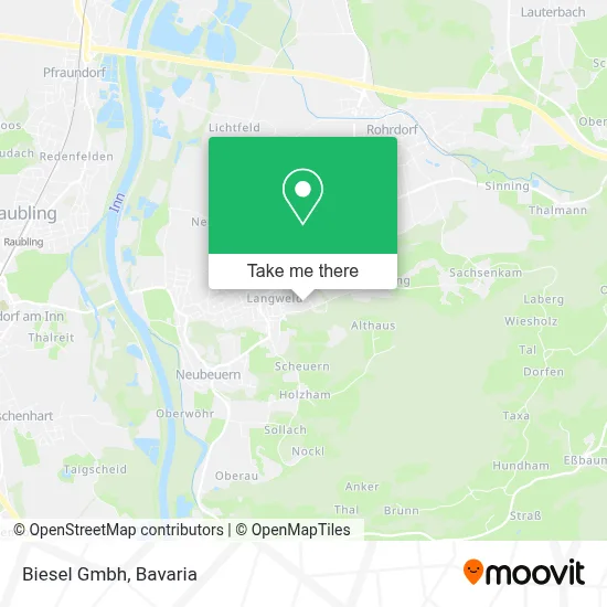 Biesel Gmbh map