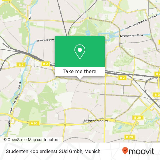 Studenten Kopierdienst SÜd Gmbh map